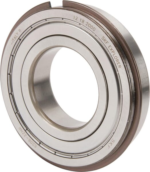 SKF Rillenkugellager 40x80x18 mm SKF 6208ZZNRSKF