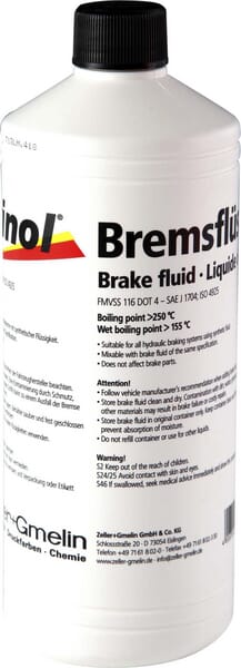Liquide de frein DOT4 1 l