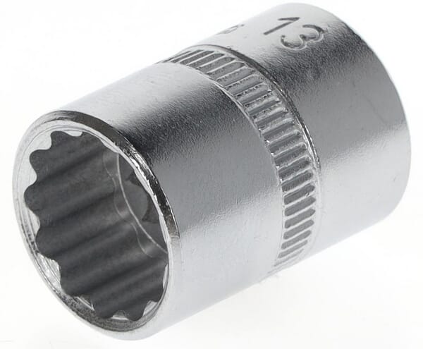 KRAMP Steckschl.satz 12-k 1/4"-13mm DPD2013