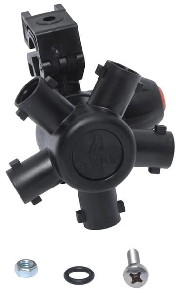 Arag Düsenhalter 5 Wege für 1/2" Rohr, Compact Jet, Dry-Boom 40649W7