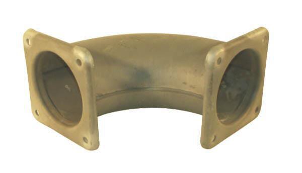 KRAMP Bogen 90° + 2xFlansch 6" 6303090Z