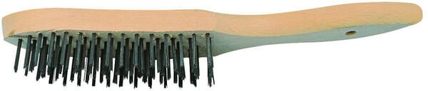 Brosse métallique 3 rangs