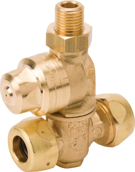 Double nozzle M65 cap Ø 18 +