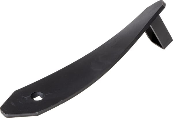 KRAMP Leitblech rechts mit Halterung für 30-mm-Stiel, 80x8x425 mm 664426N
