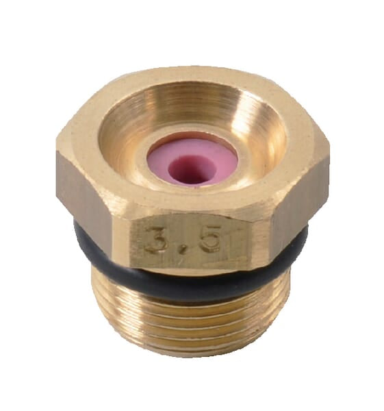 Buse à cône creux Ø 3,5 mm en laiton