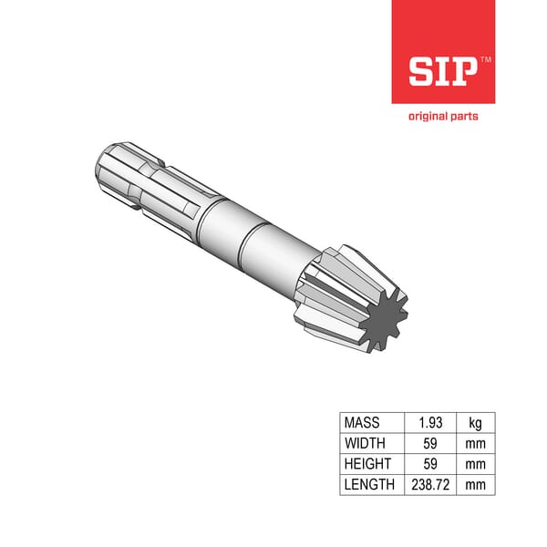 SIP.SI Kegelrad 10/4,8 685530982