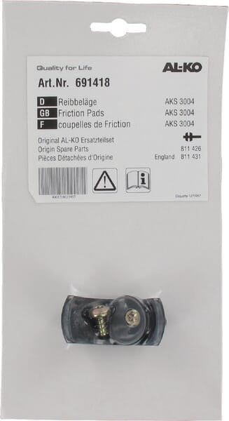 Friction pad set AKS3004