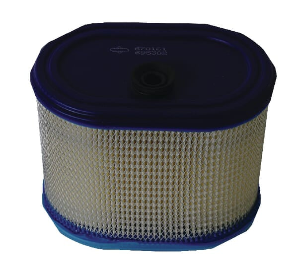 Air filter oval