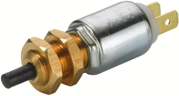 Contacteur de feux stop, 12V, 2 pôles, normalement fermé, électrique