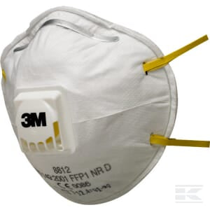 KRAMP Staubmaske FFP1+V (10P) 8812P10