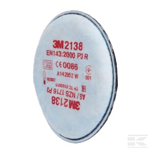 Dust filter 2000 P3R (2P)
