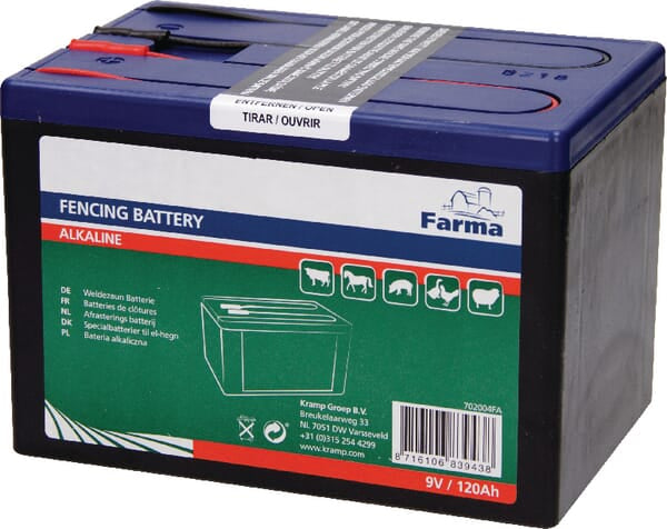 KRAMP Trockenbatterie Alkaline 120 Ah 702004FA