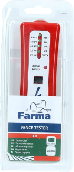 KRAMP Zaunprüfgerät LED o. Erdungsst 702018FA