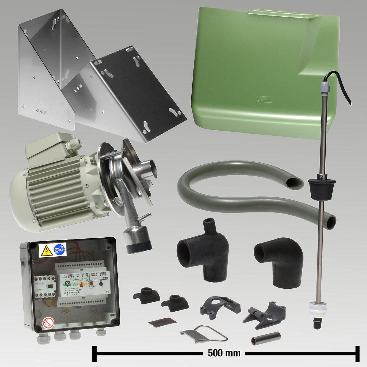 Original GEA Pumpen-Milchschleuse 7038-2130-250 Ersatzteil