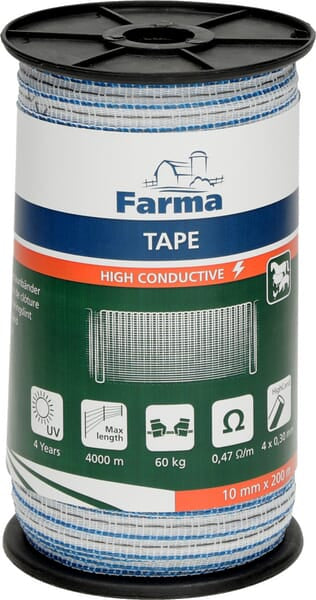 KRAMP Weidezaunband HighCond 10mm 200m 704018FA