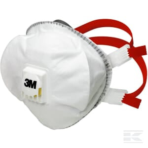 Dust mask with valve P3 (5x)