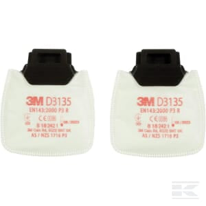 KRAMP Partikelfilter D3135, P3 R (2x) D3135