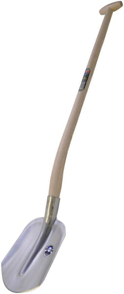 KRAMP Spaten gebogen V2A + Stiel 95cm 710030