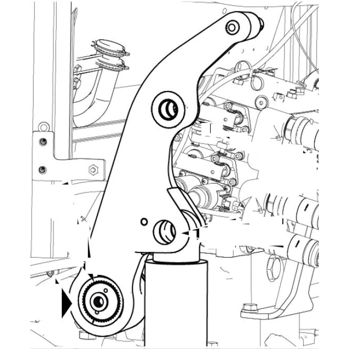 Original New Holland CNH Ersatzteil Nummer 710086074 DIA KIT TRACTOR
