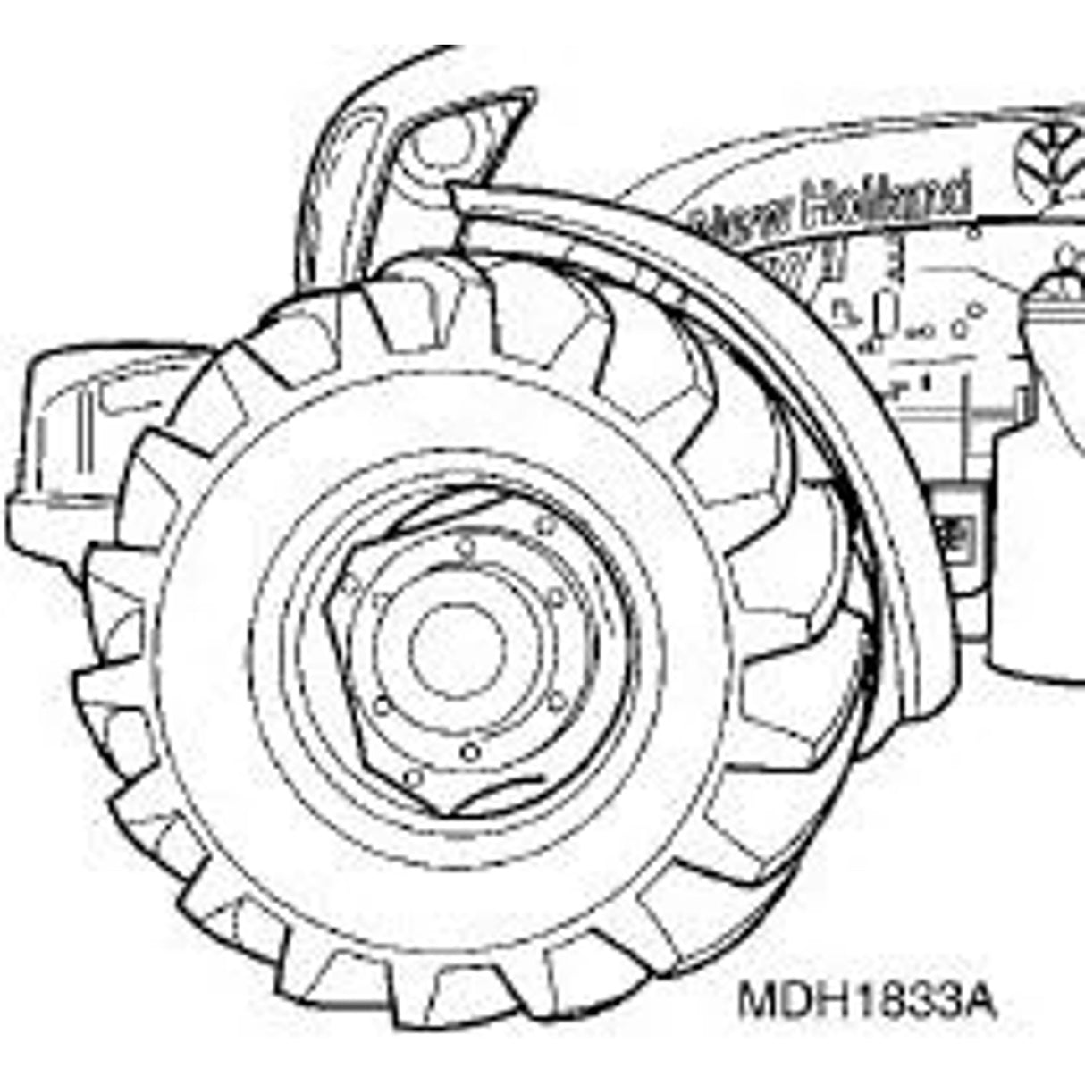Original New Holland CNH Ersatzteil Nummer 710168700 DIA KIT TRACTOR
