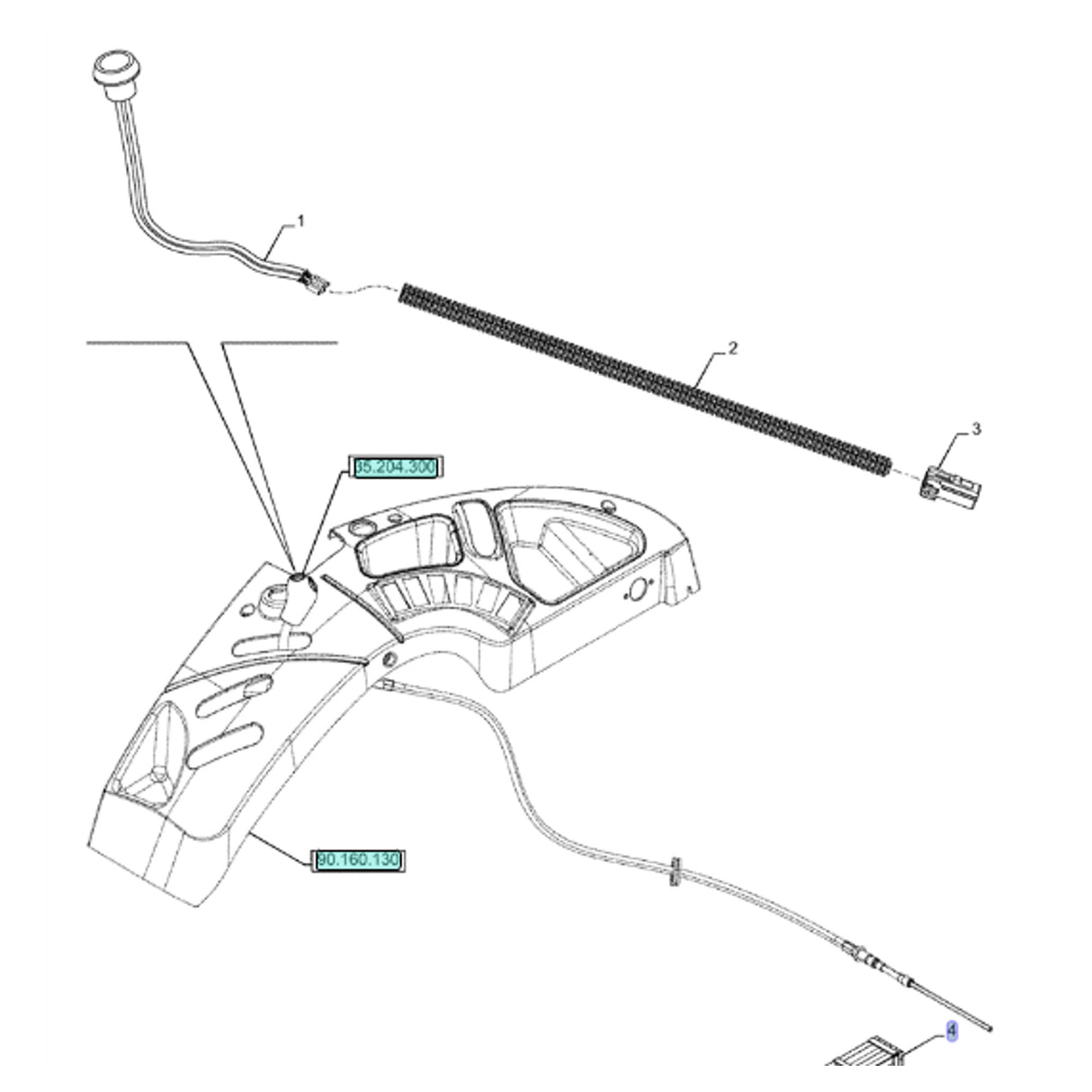 Original New Holland CNH Ersatzteil Nummer 710312070 DIA KIT TRACTOR