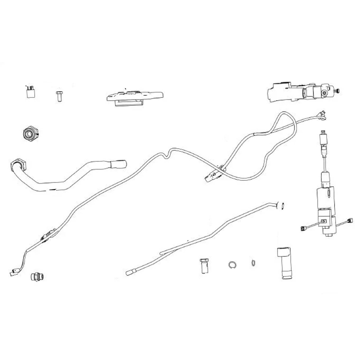 Original New Holland CNH Ersatzteil Nummer 710372350 DIA KIT TRACTOR