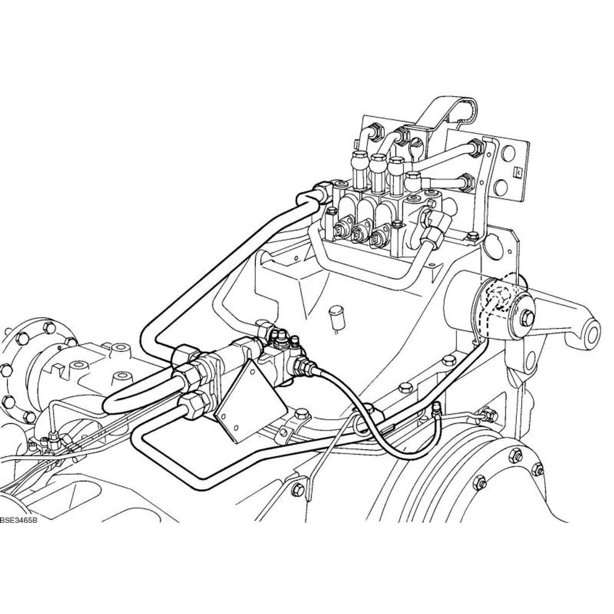 Original New Holland CNH Ersatzteil Nummer 710418104 DIA KIT TRACTOR