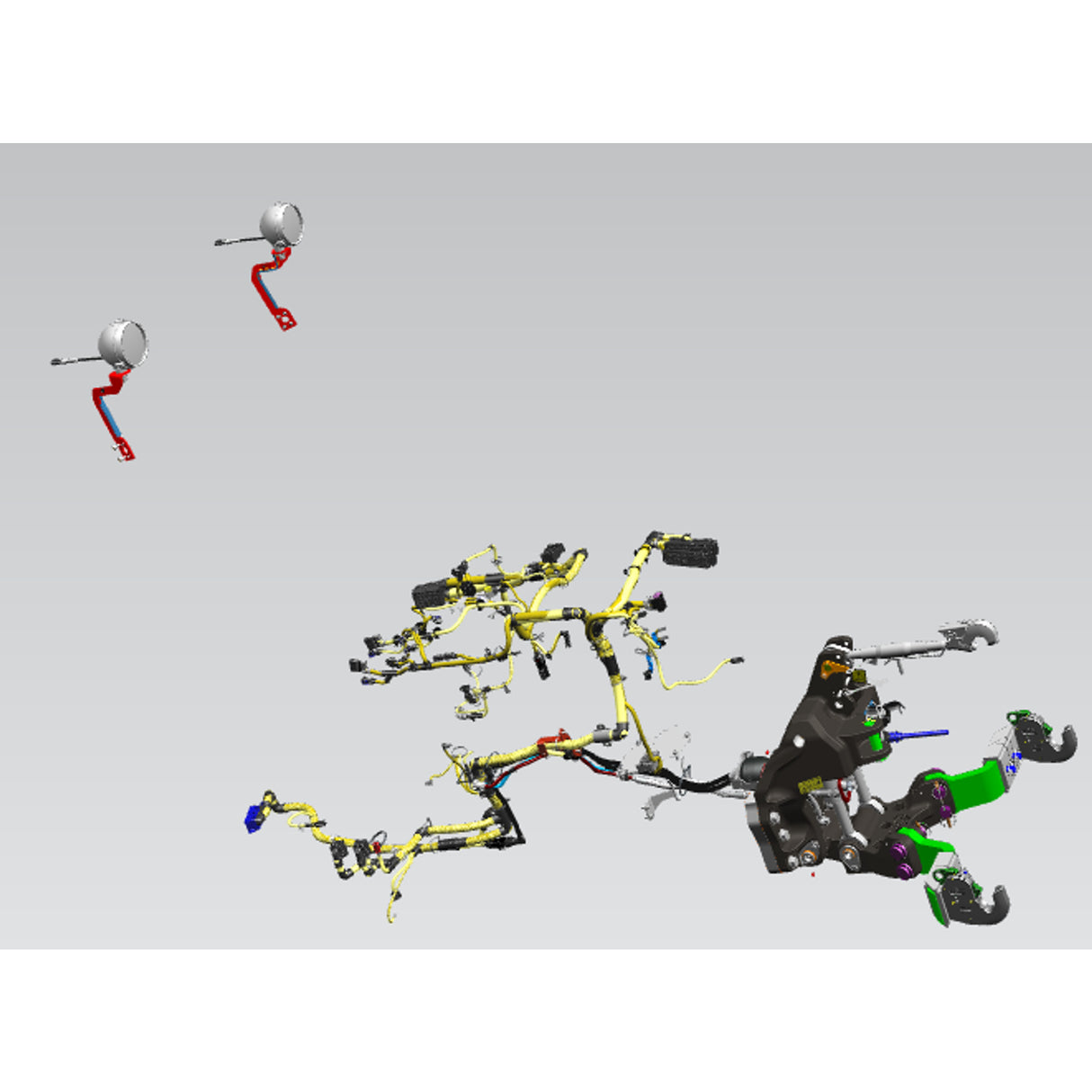 Original New Holland CNH Ersatzteil Nummer 710734016 DIA KIT TRACTOR