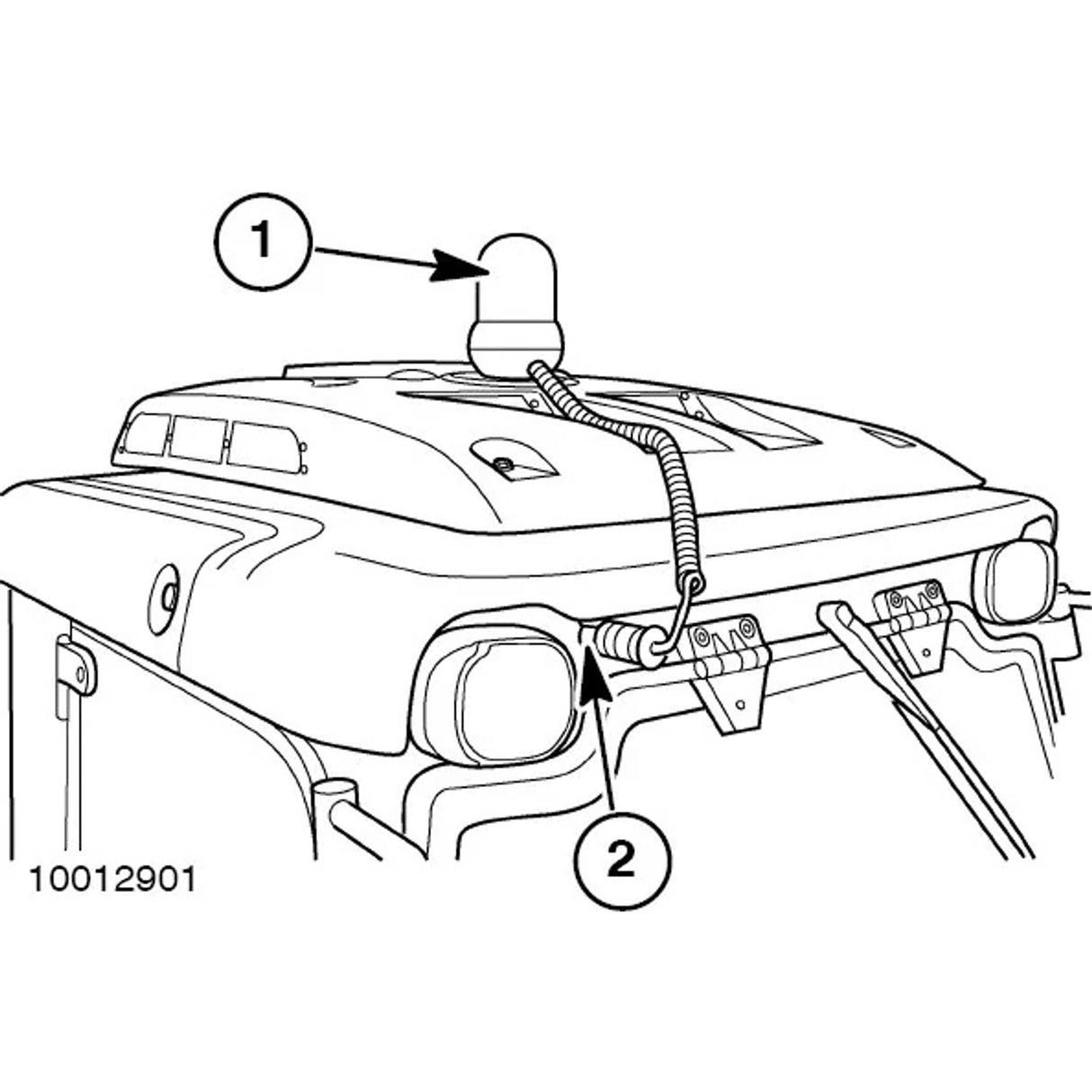 Original New Holland CNH Ersatzteil Nummer 710762060 DIA KIT TRACTOR