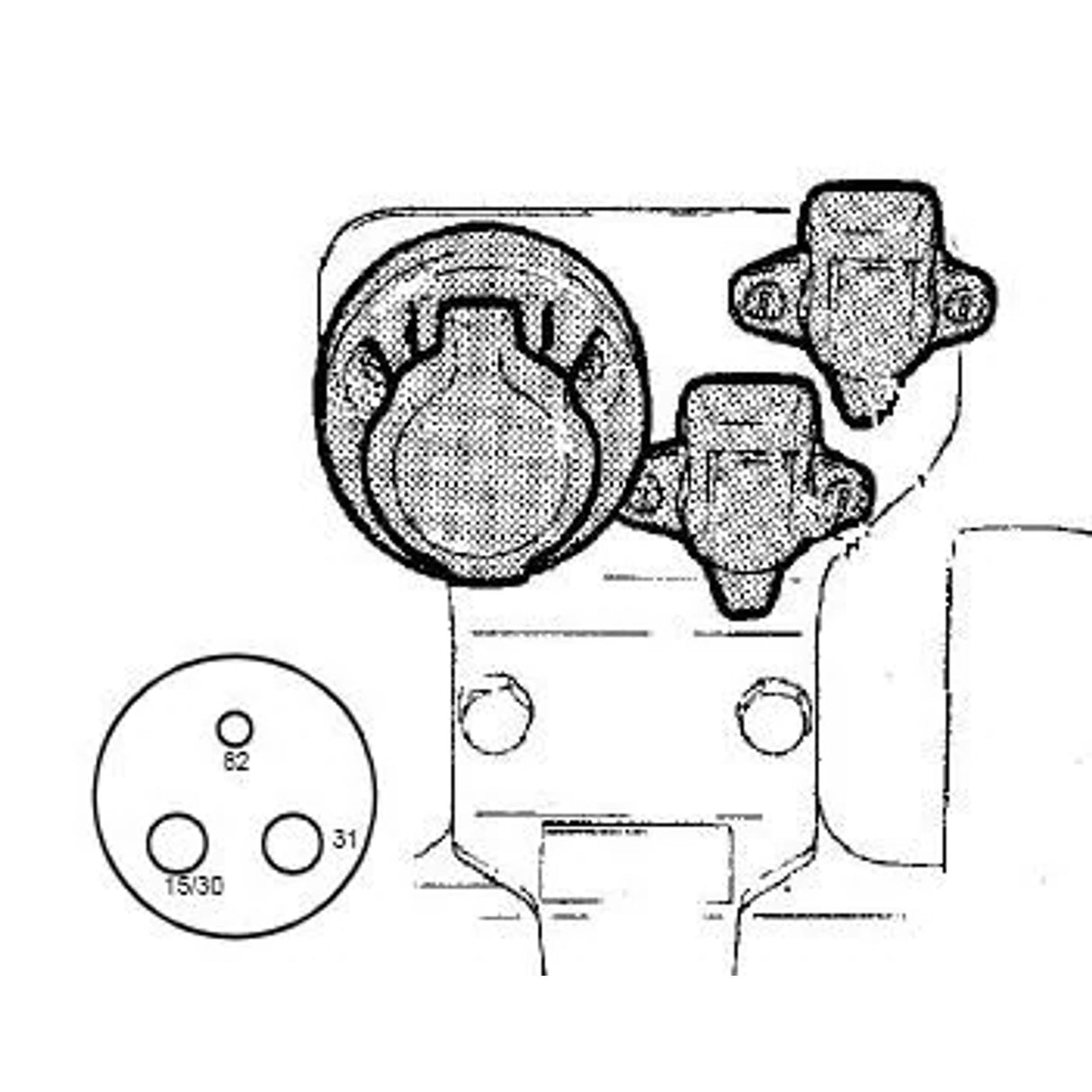 Original New Holland CNH Ersatzteil Nummer 710845603 DIA KIT TRACTOR