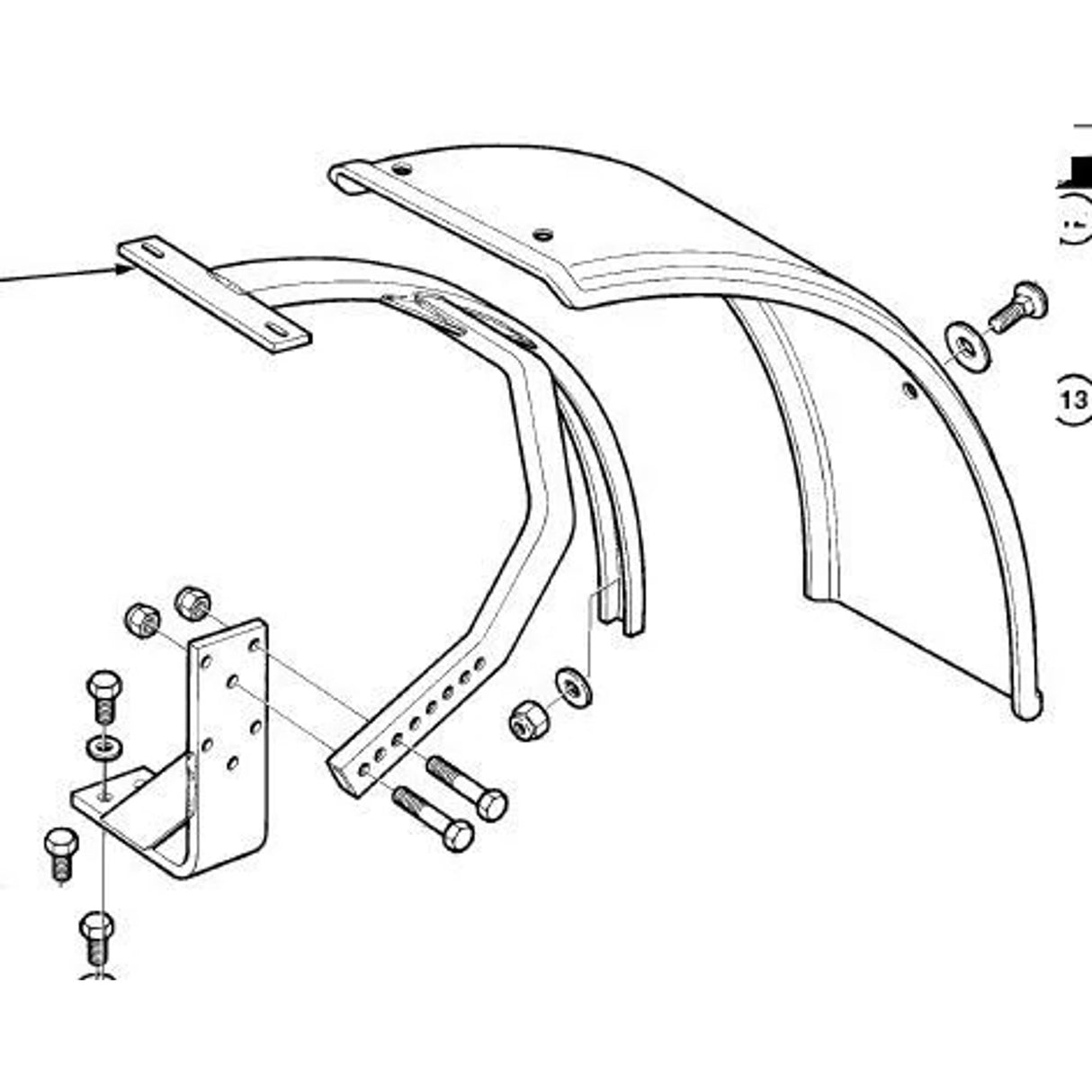 Original New Holland CNH Ersatzteil Nummer 710860024 DIA KIT TRACTOR