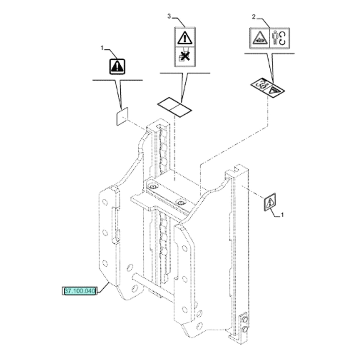 Original New Holland CNH Ersatzteil Nummer 710928070 DIA KIT TRACTOR
