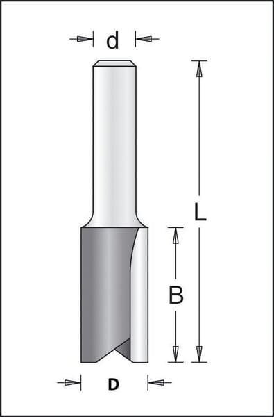 KRAMP HM-Fräser 16 mm, Schaft 12 mm 754141