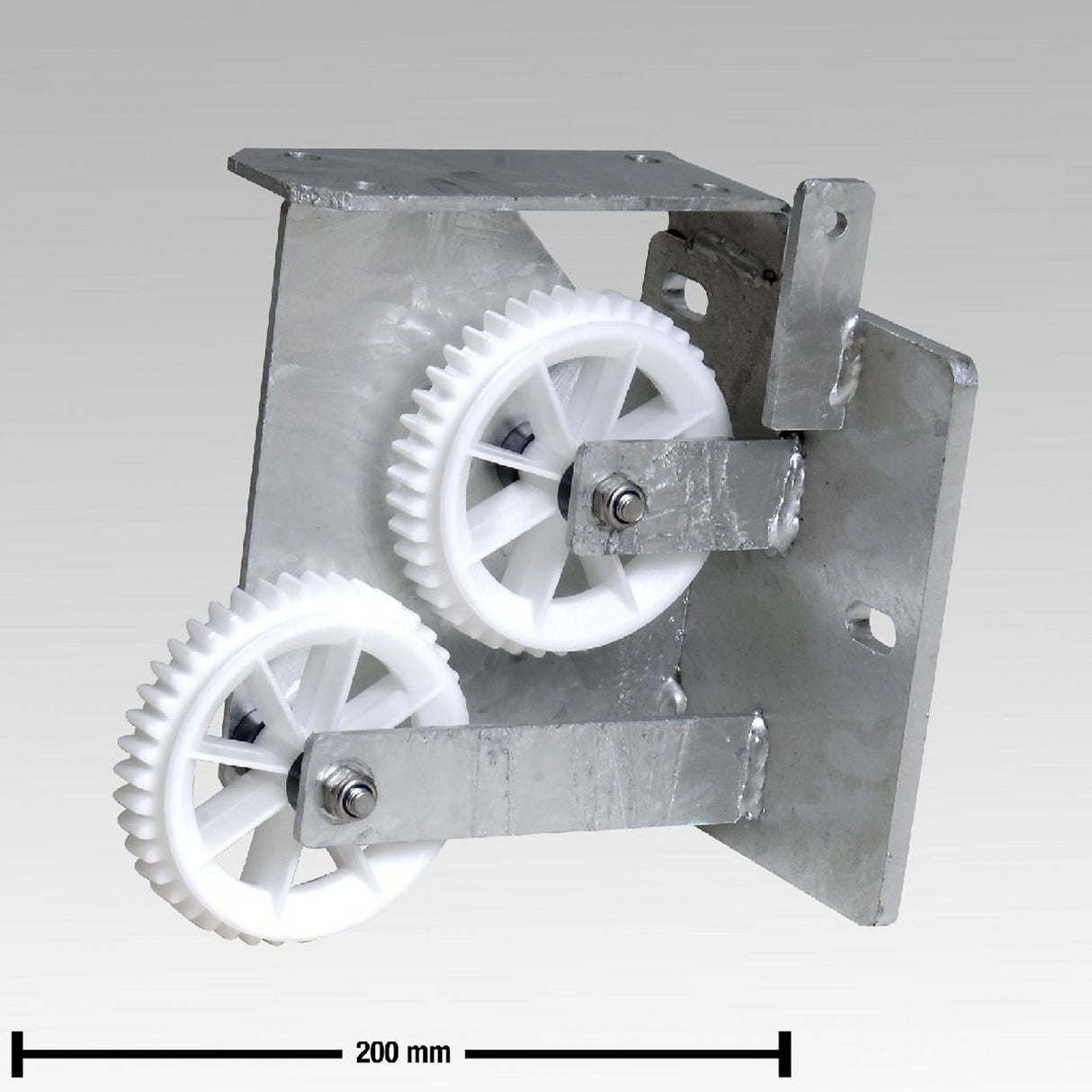 Deflection roller complete.