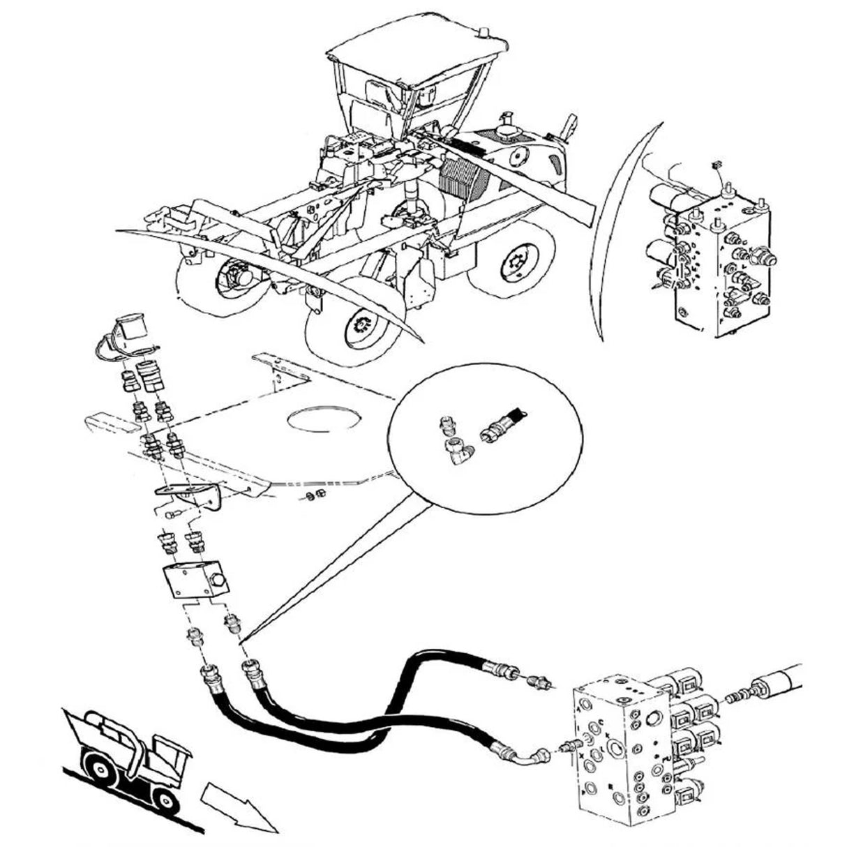 Original New Holland CNH Ersatzteil Nummer 714405165 NACHRUST, MAHDRESCHE