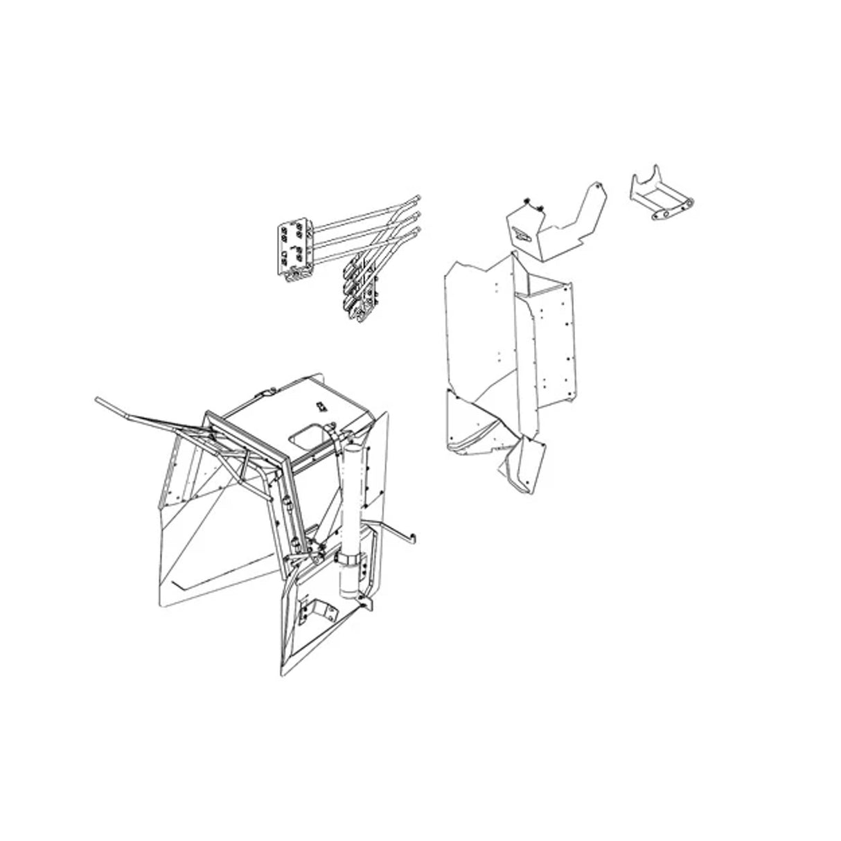 Original New Holland CNH Ersatzteil Nummer 714526115 NACHRUST, MAHDRESCHE