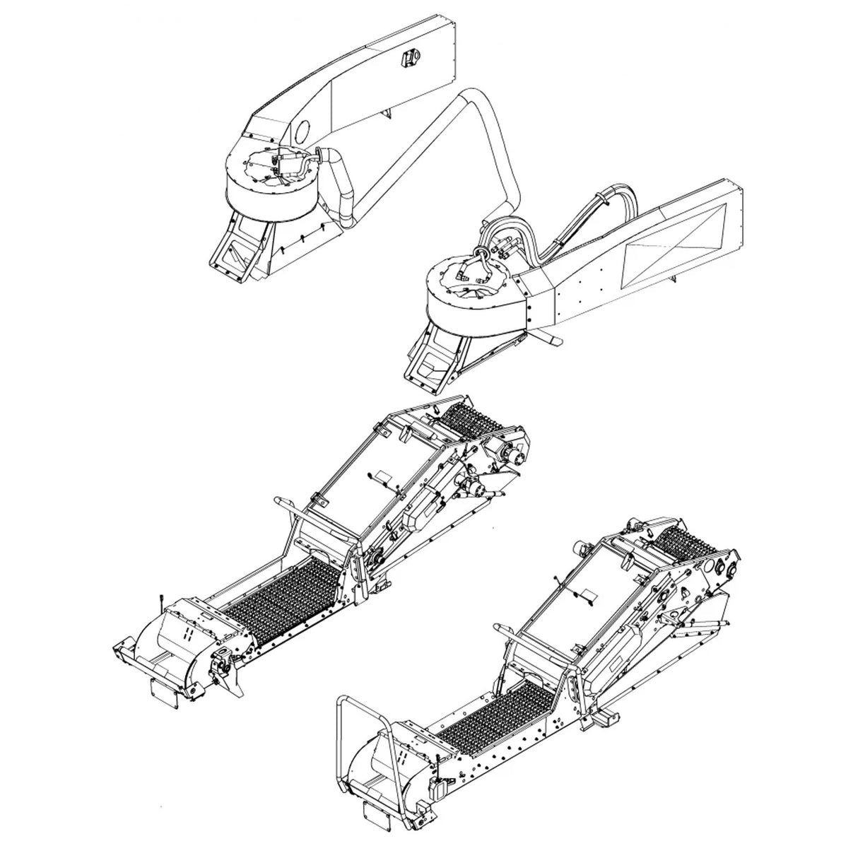 Original New Holland CNH Ersatzteil Nummer 714537145 NACHRUST, MAHDRESCHE