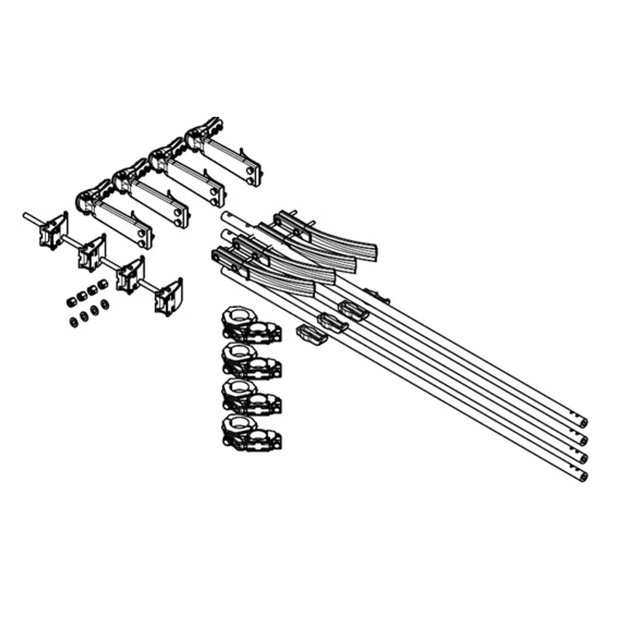 Original New Holland CNH Ersatzteil Nummer 714568025 NACHRUST, MAHDRESCHE