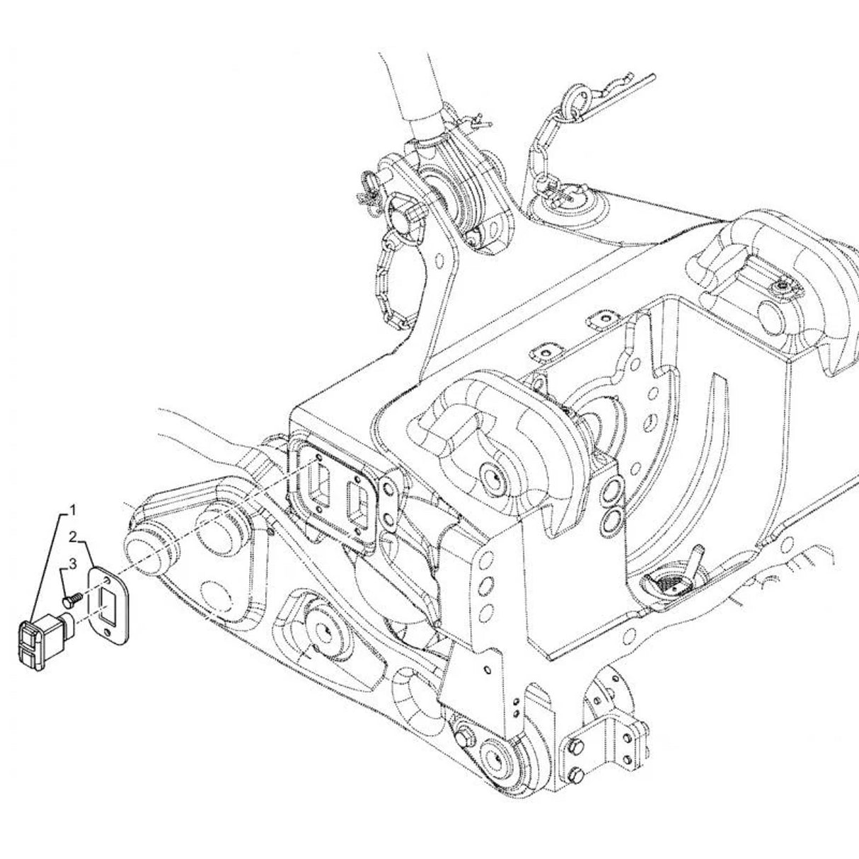 Original New Holland CNH Ersatzteil Nummer 718045370 DIA KIT TRACTOR