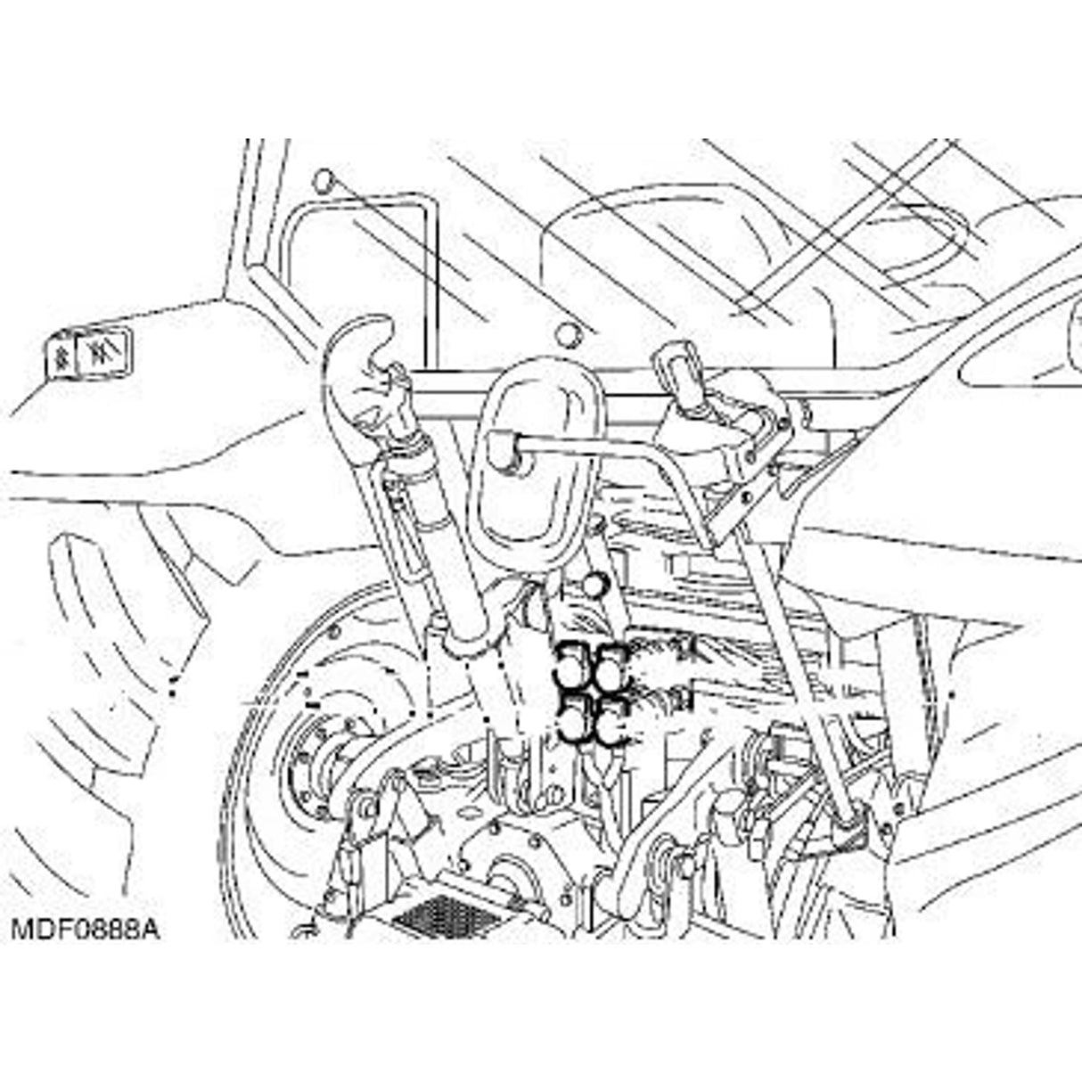 New Holland / Case DIA KIT TRACTOR 718055370 original CNH Ersatzteil