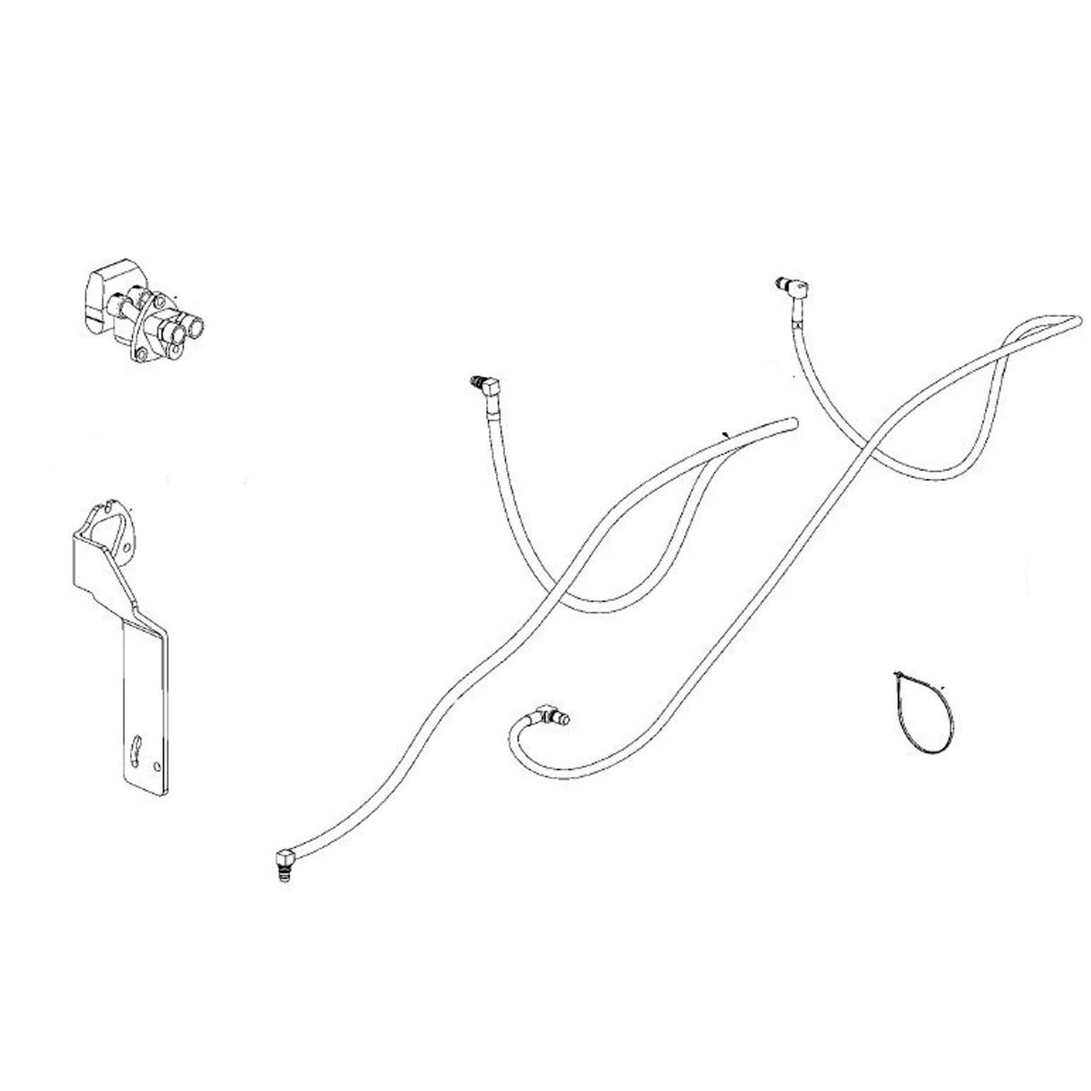 Original New Holland CNH Ersatzteil Nummer 718265064 DIA KIT TRACTOR