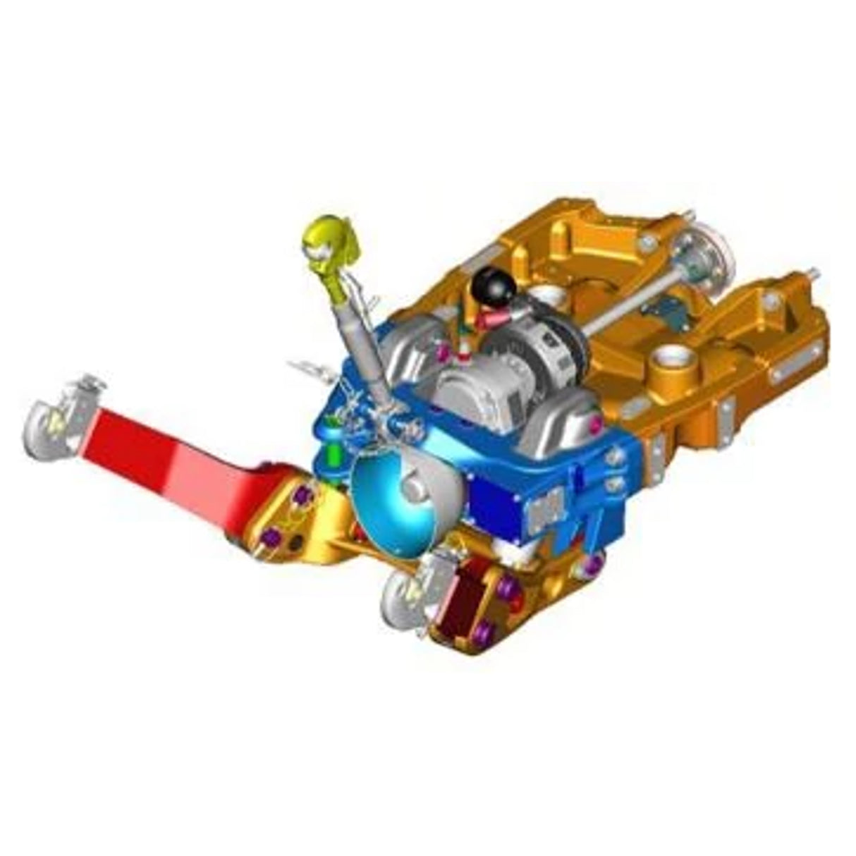 Original New Holland CNH Ersatzteil Nummer 718747950 DIA KIT TRACTOR