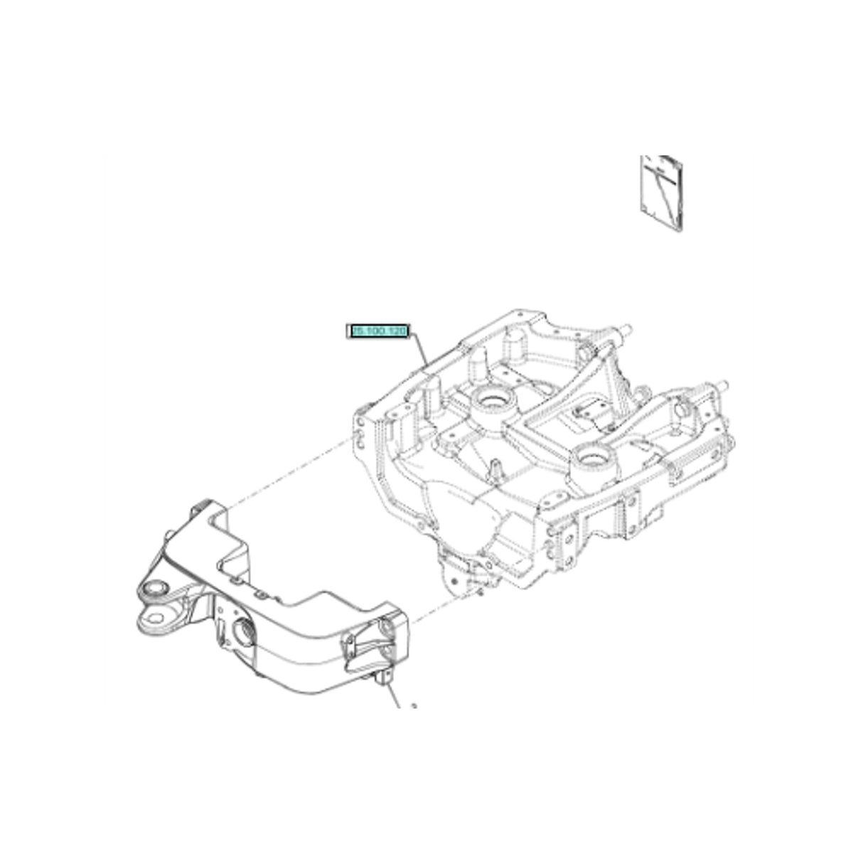 Original New Holland CNH Ersatzteil Nummer 718823070 DIA KIT TRACTOR