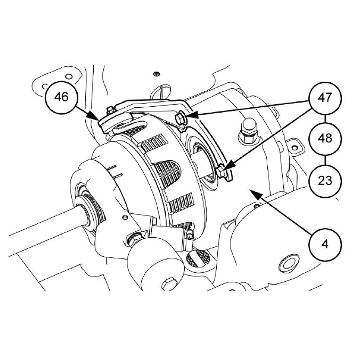 Original New Holland CNH Ersatzteil Nummer 718823080 DIA KIT TRACTOR