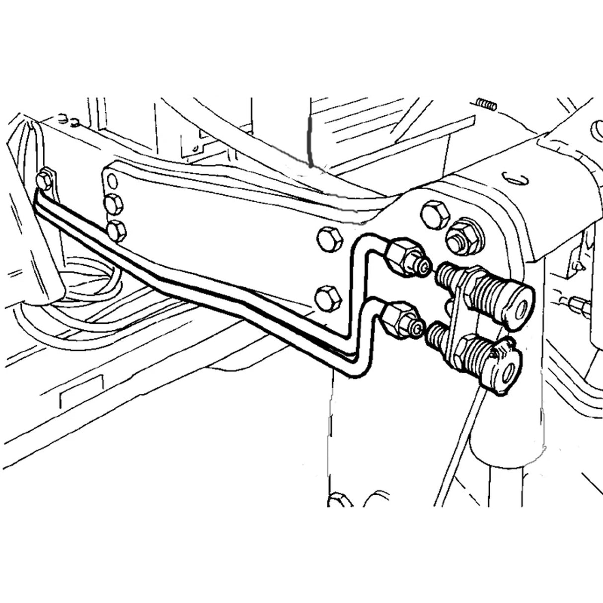 Original New Holland CNH Ersatzteil Nummer 718824060 DIA KIT TRACTOR