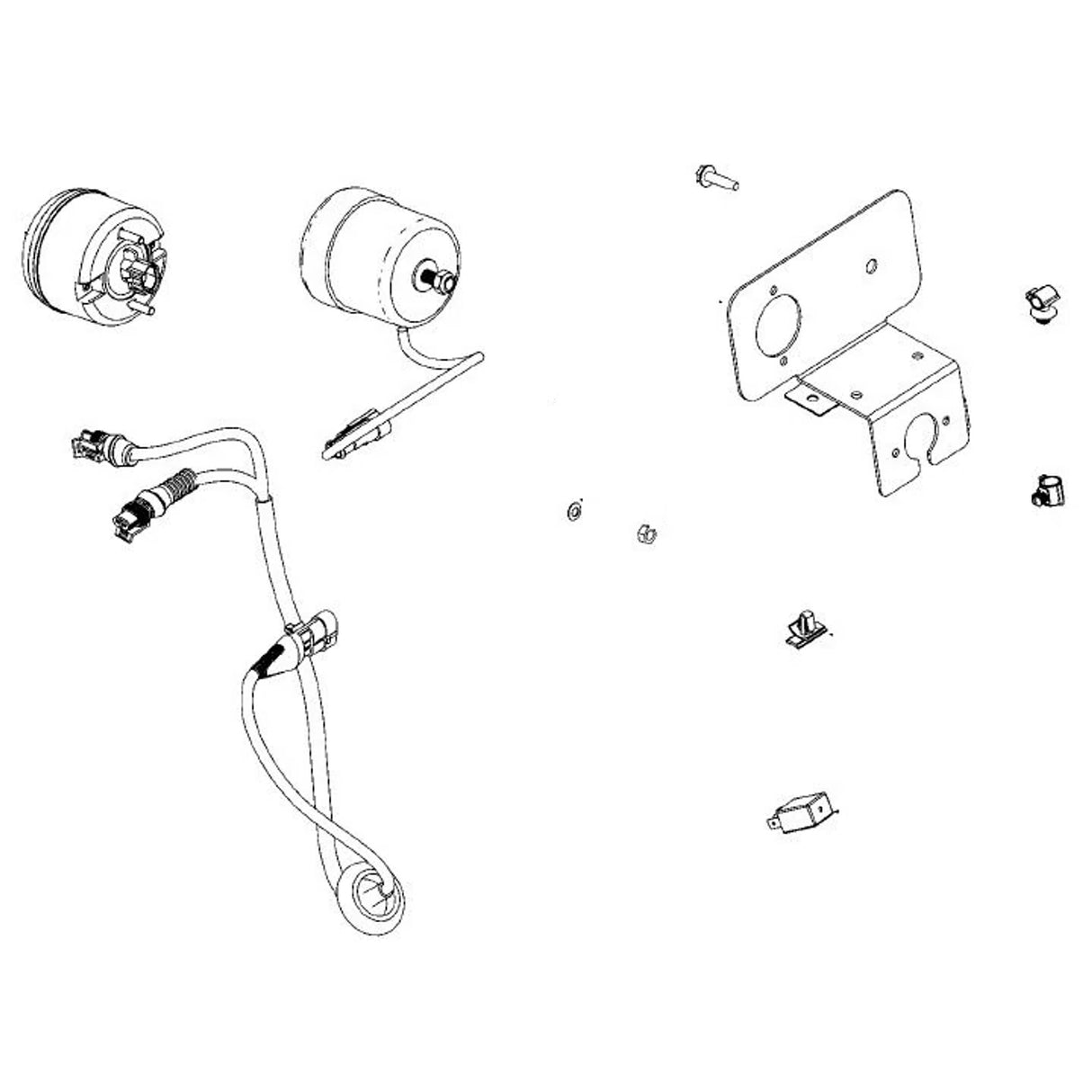 Original New Holland CNH Ersatzteil Nummer 719443044 DIA KIT TRACTOR