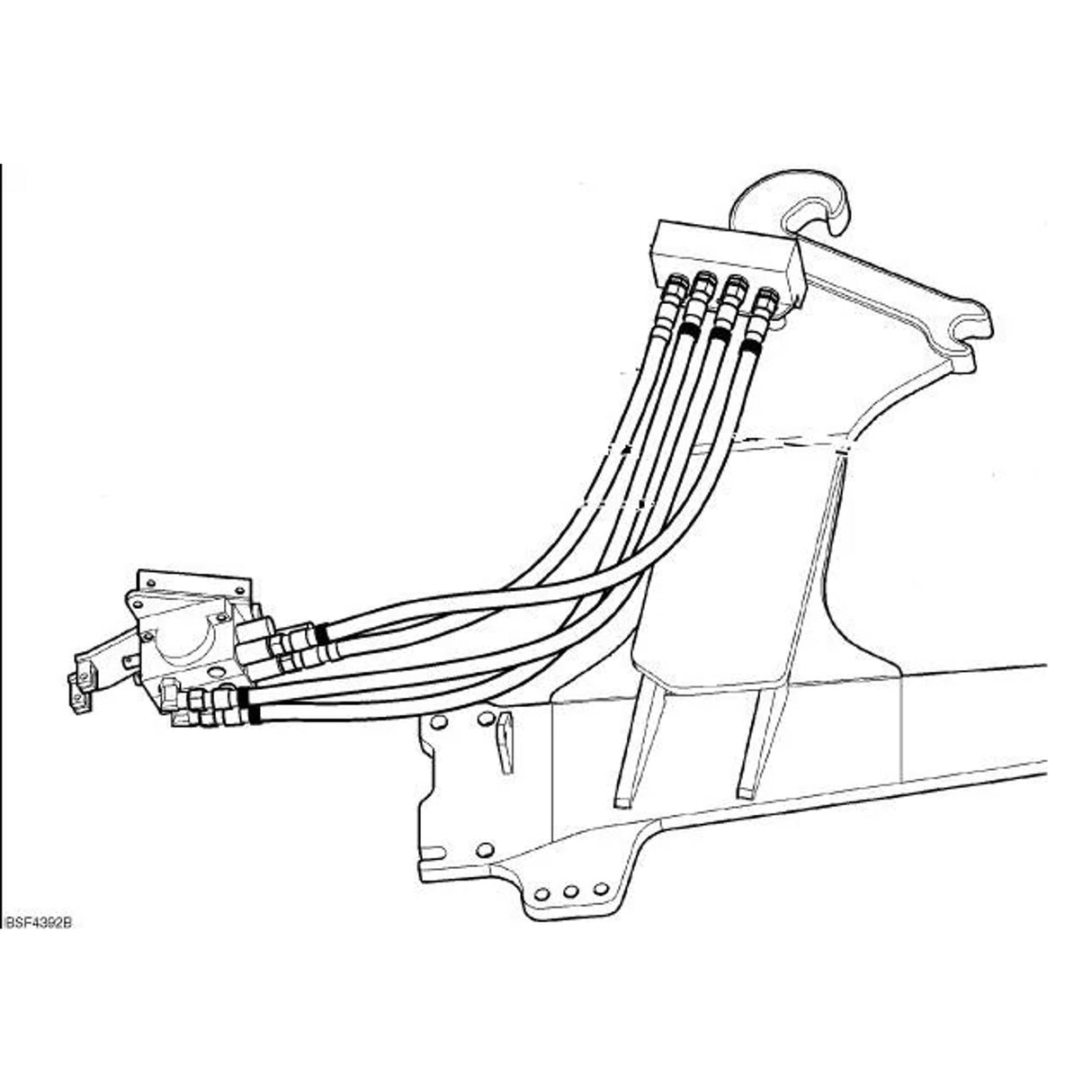 Original New Holland CNH Ersatzteil Nummer 719705044 DIA KIT TRACTOR