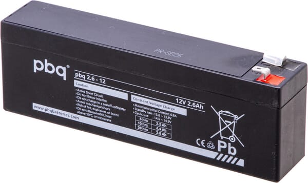 MTD Batterie 12 V 2,6 Ah 72506098