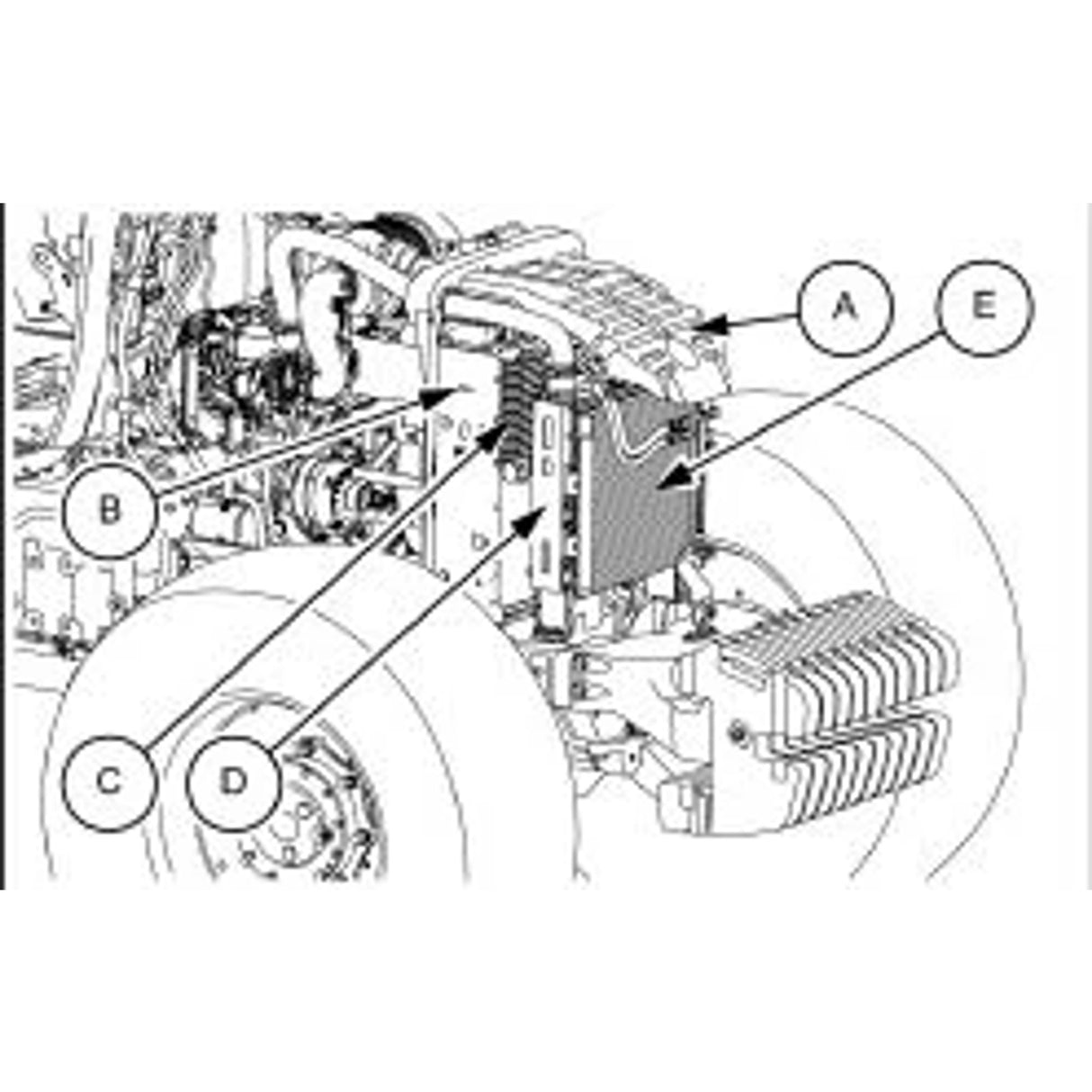 Original New Holland CNH Ersatzteil Nummer 731071010 DIA KIT TRACTOR