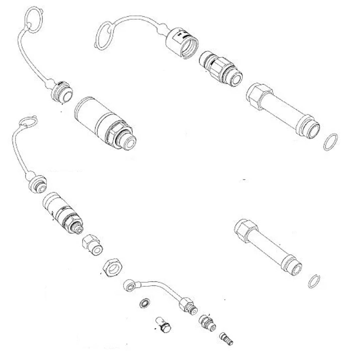 Original New Holland CNH Ersatzteil Nummer 731126370 DIA KIT TRACTOR